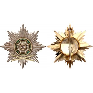 Russia Order of Saint Stanislaus Breast Star with Swords 1917