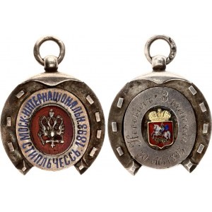 Russia Badge “The Moscow International Steeple-Сhase” 1893