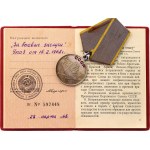 Russia - USSR Medal for Military Merit in Battle II Type 1968