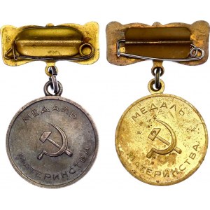 Russia - USSR Motherhood Medals I & II Class 1944