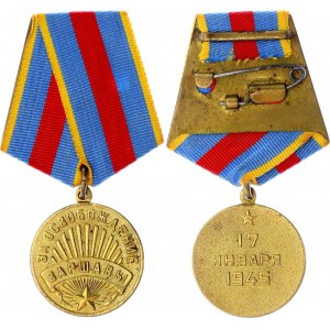 Russia - USSR Medal for Liberation of Warsaw 1946