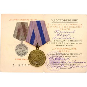 Russia - USSR Medal for Liberation of Prag 1981