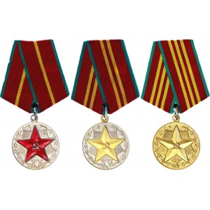 Russia - USSR Medal for Impeccable Service I-II-III Class 1960 - 1980