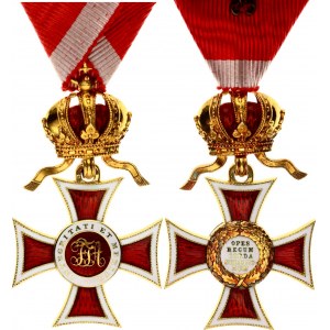 Austria Order of Leopold Knight Cross 1860 -1914