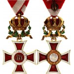 Austria Order of Leopold Knight Cross with War Decoration 1860 -1914