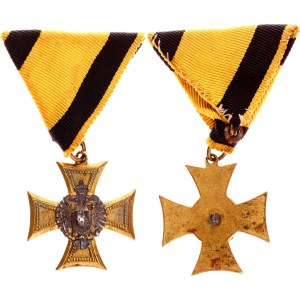 Austria - Hungary Military Long Service Decoration I Class (Officers) for 25 Years