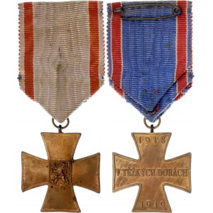 Czechoslovakia Commemorative Medal of Czechoslovak Volunteers 1918 -1919