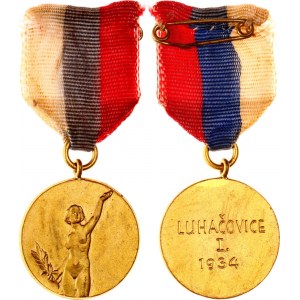 Czechoslovakia Sport Medal 1934