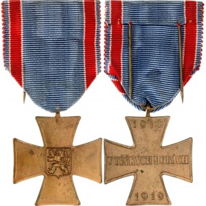 Czechoslovakia Czech Volunteer Cross for 1918-1919 1938