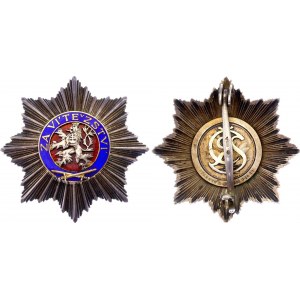 Czechoslovakia Military Order of the White Lion II Class Star 1945