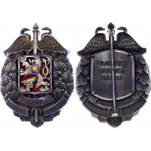 Slovakia Badge of the Intendant Military School 1942