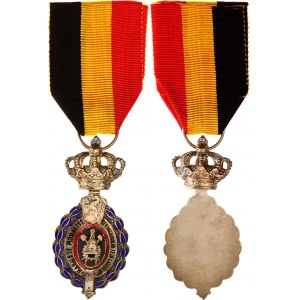 Belgium Decoration for Workers & Artisans II Class Type IV 1905
