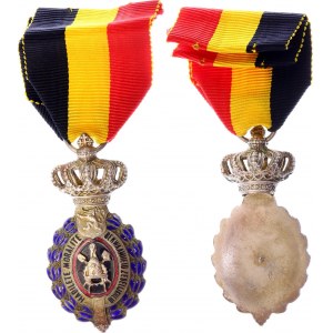 Belgium Decoration for Workers & Artisans II Class Type IV 1905