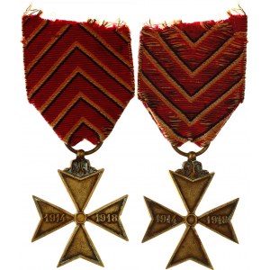 Belgium Cross for Deportees 1922