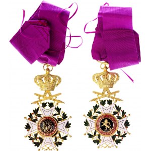 Belgium Order of Leopold Grand Cross with Swords 1951