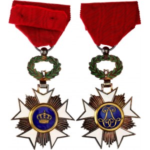 Belgium Order of a Crown Officer Cross 1897