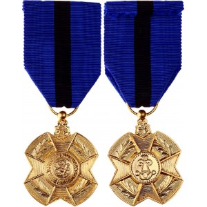 Belgium Order of Leopold II Gold Medal 1908