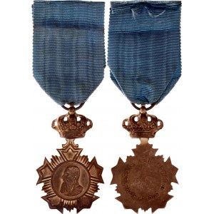 Belgium Veterans Medal Leopold II 1865-1909 1929