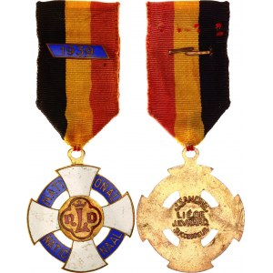 Belgium National Defense League Medal 1939