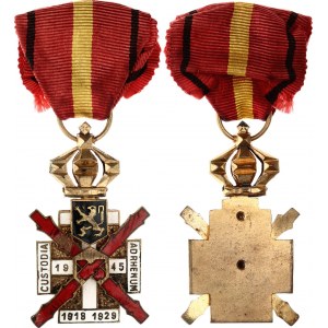 Belgium Badge of Honor Custodia ad Rhenum for the Occupation of the Rhineland 1918-1929 1945