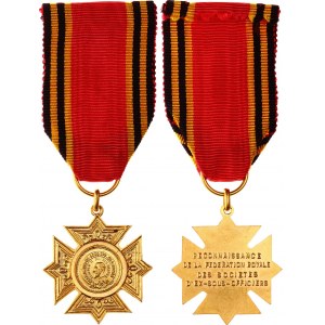 Belgium Royal Federation of Ex-Non-Commissioned Officers Medal 20 -th Century