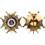 Spain Royal & Military Order of San Hermenegildo Breast star 1942 - 1975