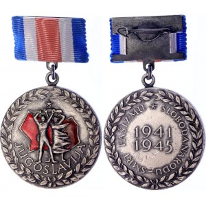 Yugoslavia Antifacsist Partisan Medal WWII 1941 -1945