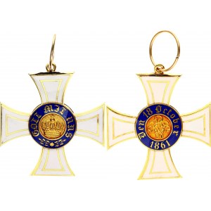 German States Prussia Order of the Crown II Class 1861 -1866
