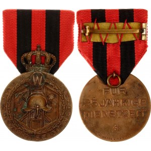 Germany - Empire Wurttemberg Firefighter Honor Badge 1913 -1918