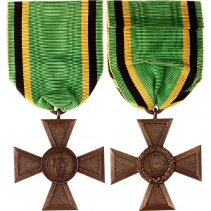 Germany - Empire Saxony Cross of Honor for Warrrior and Military Association 1902