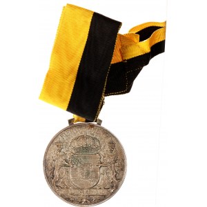Germany - Empire Saxe-Coburg-Gotha Duke Carl Eduard Medal 1905 - 1920 RRR