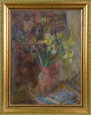 Eugeniusz EIBISCH (1895-1987), Kwiaty w wazonie