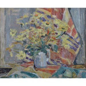 Painter unspecified, 20th century, Flowers in a vase