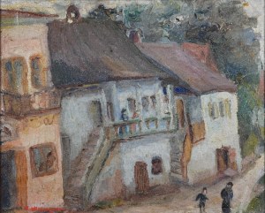 Anna WIENGRUN-LIEBLICH (1904 - ?), Żydowski zaułek