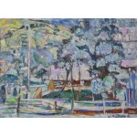Hanna RUDZKA-CYBISOWA (1897-1988), Pejzaż jasny, 1955