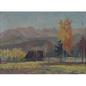 Franciszek WÓJCIK (1903-1984), Mountain Landscape, 1951