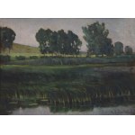 Miłosz KOTARBIŃSKI (1854-1944), Pejzaż nadrzeczny, 1901