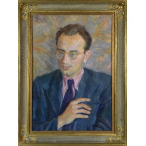 Malarz nieokreślony, XX w., Portret poety Jerzego Hordyńskiego (1919-1998), 1944?