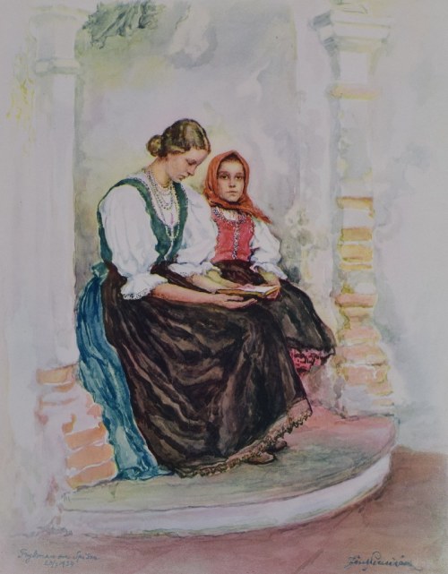 Józef PIENIĄŻEK (1888-1953), Podhale w obrazach