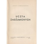 ŁOBODOWSKI Józef - Uczta zadżumionych [wydanie pierwsze Paryż 1954] [il. Witold Januszewski]