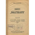 LUXEMBURSKÁ Ruža - Na pamiatku proletariátu. Nové vydanie pri príležitosti 36. výročia popravy Kunického, Bardowského, Ossowského a Pietrusinského [1922].