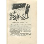 KADEN-BANDROWSKI Juliusz - Miasto mojej matki [first edition 1925] [ill. Tadeusz Gronowski].