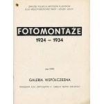 Fotomontaże 1924-1934. Katalog wystawy [1970] [Szczuka, Żarnowerówna, Berman, Choynowski, Themerson i inni]