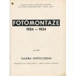 Photomontages 1924-1934. exhibition catalog [1970] [Szczuka, Żarnowerówna, Berman, Choynowski, Themerson et al].