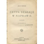 KUREK Jalu - Influenza rages in Naprawa. Novel [second edition 1935] [cover by Tadeusz Piotrowski].