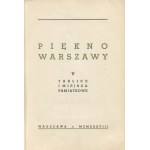 PRZYPKOWSKI Tadeusz - Piękno Warszawy. Zväzok V. Tablice i miejsca pamiątkowe [1938].