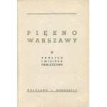 PRZYPKOWSKI Tadeusz - Piękno Warszawy. Volume V. Tables and memorials [1938].
