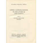 TREPKA Nekanda Walerian - Liber Generationis Plebeanorum (Liber Chamorum) [set of 2 volumes] [1963].