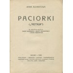 ACHMATOWA Anna - Paciorki [wydanie pierwsze 1925] [okł. Michał Rouba]