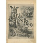 MALCZEWSKI Antoni - Maria. Powieść ukraińska [1884] [il. E.M. Andriolli] [oprawa wydawnicza]